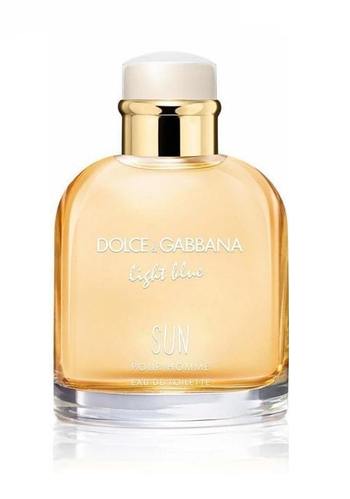 Оригинален мъжки парфюм DOLCE & GABBANA Light Blue Sun Pour Homme EDT Без Опаковка /Тестер/